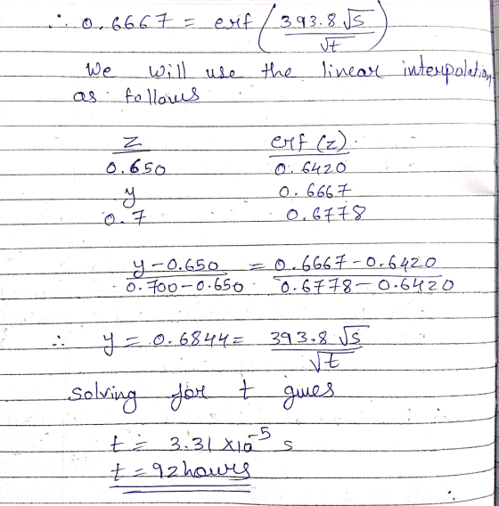 -.0.6667 = exf/3.93.8 v5) - ut We will use the linear as follows interpolation Z 0.650 elf (2) 0.6420 0.6667 0.6778 @ZS Y-0.6