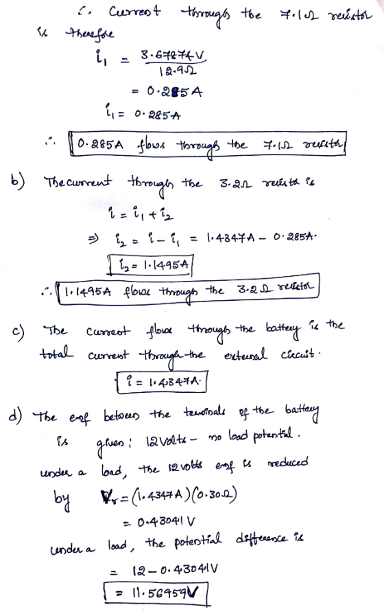 , Current Tecurm ut tbrugb the 3..QJ. ר uatat 2. , = 1-14454 Currewt d) te unden a load . tbl12VDUz ena reduced 1.2-0.43041V