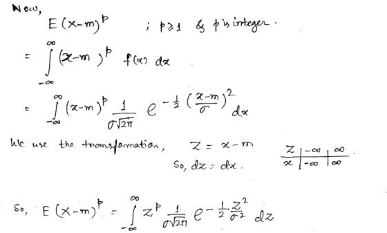E (x-m)P we use the tmemation, 2TT
