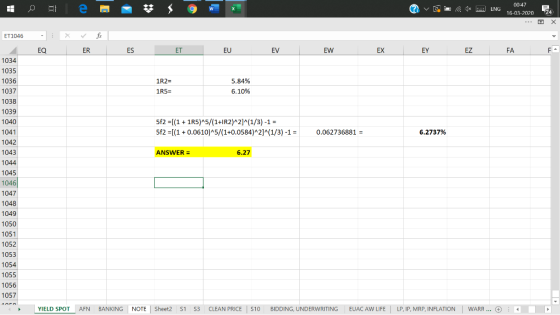 All em - 9 W v ( 1 00:47 ENG 16-03-202024 X ET1046 2 1034 1035 EQ fx ER ES ET EU EV EW E X EY EZ FA FA 1036 1R2= 5.84% 6.10%