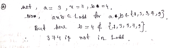 met, az 3 , =, 16 =4, Now, anbe Lodd for at be {4, 3, 5, 7,93 . But here to =4& {4, 3, 5,7,g} 1 374 is not in Lodd