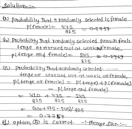 solutions 90 potobability that a randomly selected is female Plfemale) = 475_5015757 825 - 60 probability that randomly selec