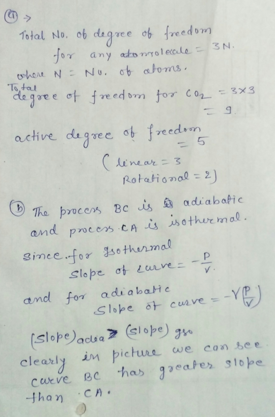 Total No. of degree of freedom for any atonolocale = 3N. where N = No. of atoms. Total degree of freedom for ca = 3x3 active