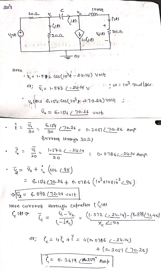 Soils lomy 2o.2 V2 f Jepet (lt) Violes + yoles + 201 Vi () Volt) 2012 ullt OV Here • U = 1.572 Cos (1024-24-14) voit oo; V; =