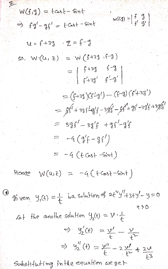 と3 Sobshtuting e equaton ae get