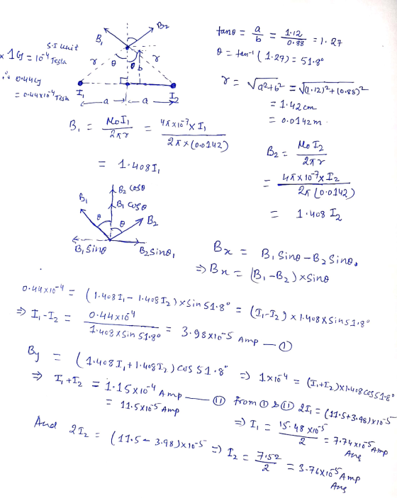 , В. tano = a :). 87 9 - м-1 ( 1.29) - 51:4° 1:12 0:38 SI unit 14 - to Tesla . о • oqчеј - с.44xts Чтаѕk 1. aے آہ .a T: Na2