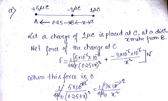 rld a charge of .1μα placed af C, a a dist CCL Uhm this ftit İSO