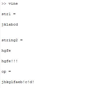>> vine strl jklabcd string2 hgfe hgfe!!! op jhkglfaeb!c!d!