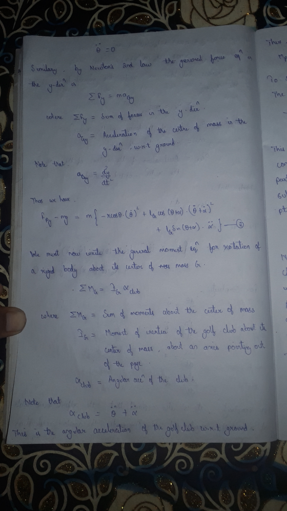 This -o the genered force of is up Sunilary by Necotons and how the y-der is Etymo ay The colere mass in the Ify = Sum of fo