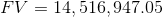 FV = 14,516,947.05