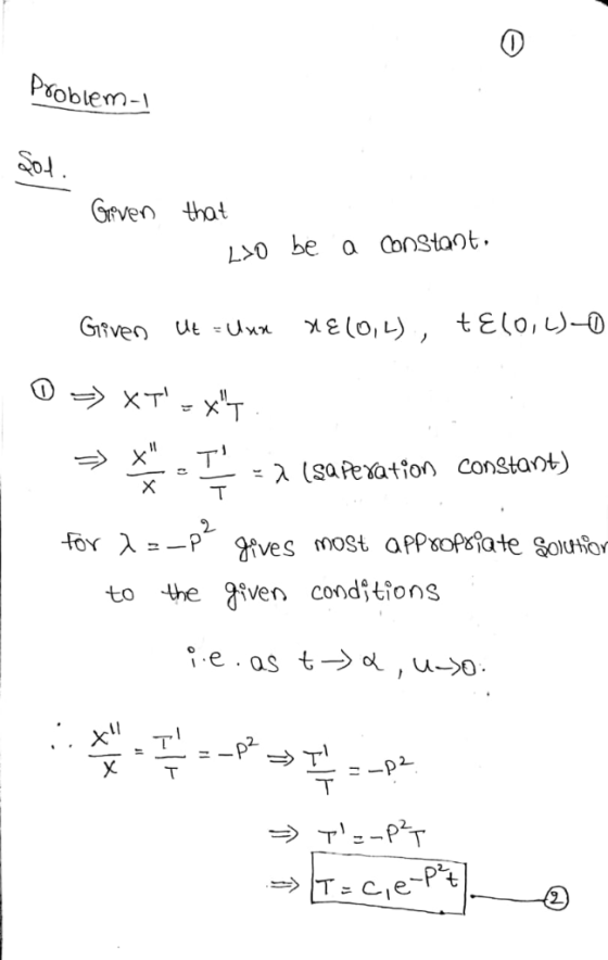 ooblem- Grven that L>0 be a stant. O, L 2 to -he iven conditions