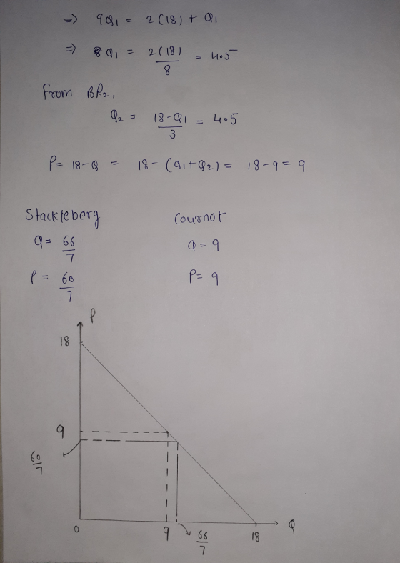 18+ (81)2 = 18b - = 405 → , = 2(18) 8 from BR2, 18-91 = 405 3 P = 18-0 = 18- (ait Q2) = 18-9 = 9 Stackte berg Cournor a = 9 G