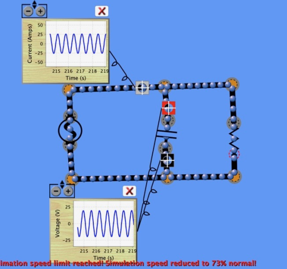 - х 50 25 Current (Amps) 0 -25 -50 215 216 217 218 219 Time (s) x 25 Voltage (V) 0 WWW -25 215 216 217 218 219 imation speed