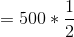 = 500 *