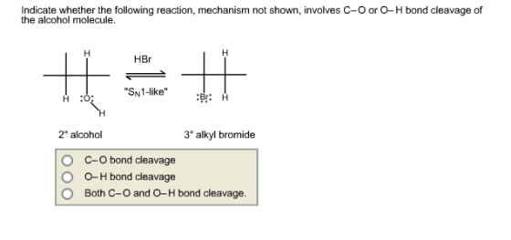 Indicate whether the following reaction, mechanism