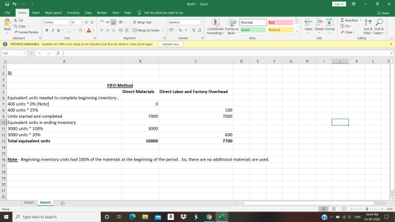 Book1 - Excel Sign in o X File Home Insert Page Layout Formulas Data Review View Help Tell me what you want to do & Share Σ A
