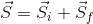 vec{S} = vec{S}_{i} + vec{S}_{f}