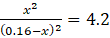 (0.16-1)2 = 4.2
