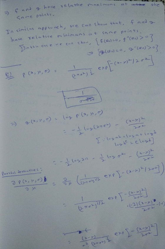 have relathe maximuns at athe the f and og have sare points. In sinilar approach, we can show that f and a have relative mini
