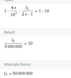 TUL 41 Iz =1x10 1x 107 21x1 Result: 12 5 000 000 = 10 Alternate forms: 12 = 50 000 000