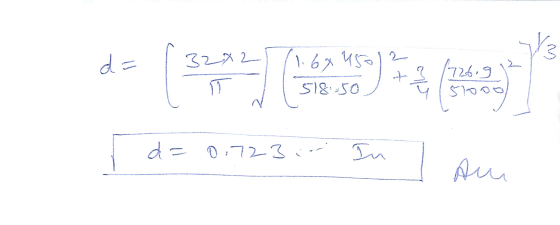 T d=0,723 ... In am