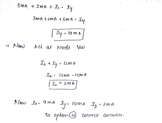 3MA + 2mA + 212 By 3MA +2mA +5m As Iy By 2 10 MA 2) Now ke at Noole vw Iz tly 2 l2mo Iz z 12MA -10M A | Iz zama Now Bez ama R