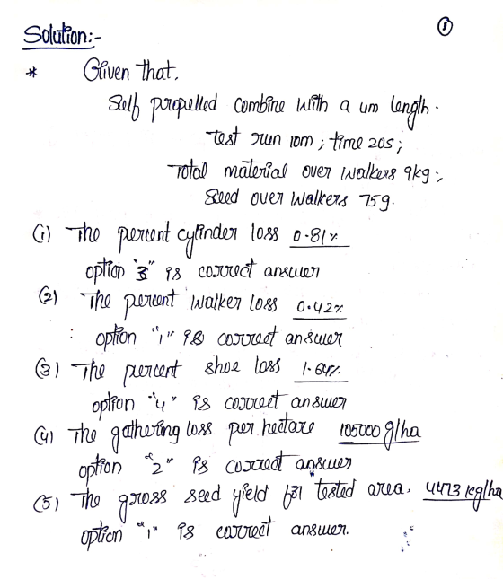 1088 0-814 Solution:- Given that, Sulb porepelled combine with a um length test run com; time 205; Total material over Walker