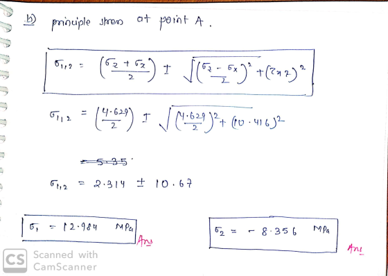 b) principle pros at point A. 612 - 62 - 6x2 *w = 695): 10299 +689347 Tiia - (9.1 / (4-629*+ 60.40652 535 572 = 2.314 I 10.67
