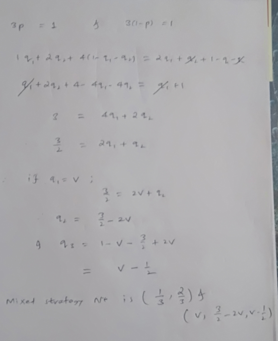 3p = 1 & 31-p) = 1 19, +29, + 4(1-2-an = 29, +4,+ 1-9-v. % +29, + 4- 49,- 49, = 4+1 3 = 49, +292 NW - 29, +91 if 9,= v ; 3 =