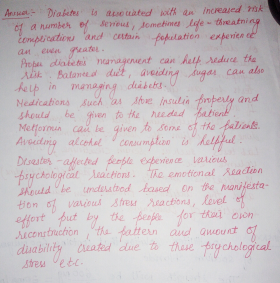 AnseDrabetesis assouated with au increased k serious /声ometimes Ide-threatni a numbe con cations and CestanBepilation experen