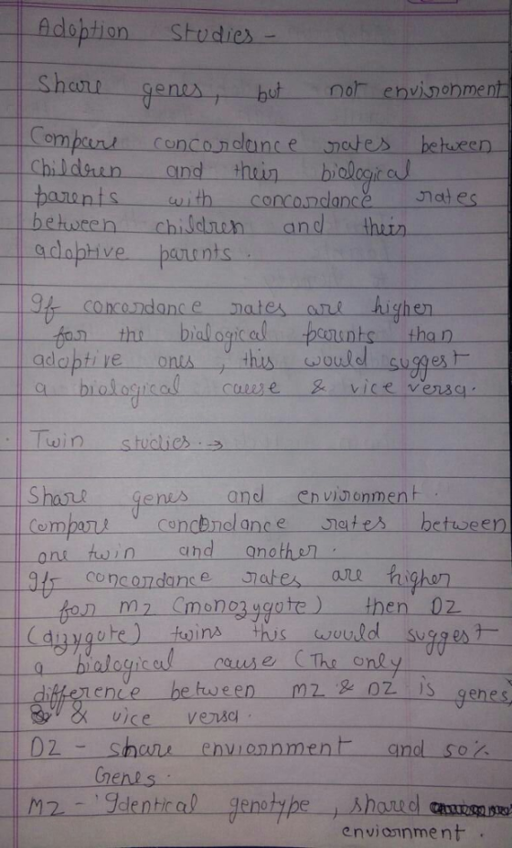 Adoption Studiex Compcrcancondance notes between Childaen and thein b betwren childnen and thuin a dabtive banents en o thi b