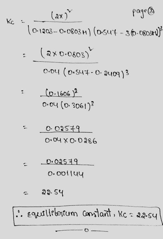 Cax) Kca - e page 10.1203 - 0.0803M) (0.5uf - 3 0.08039)} = (2x 0.0803) 0.04 (0.547-0.2409)3 (0.1606)2 0.04 (0.3061)3 0.02579