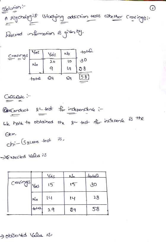Solution A POcholegi(Gteding odiCo +s chether Crovi Rced infotion i gin Yes Crouirgas tota Yels ND 20 30 No 28 5 8 tote Cerku