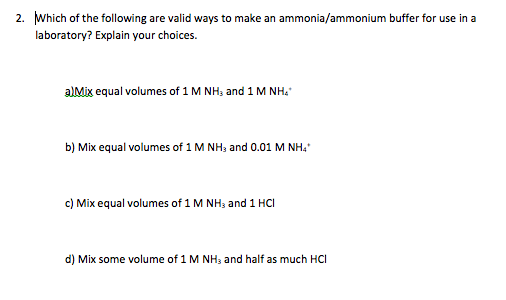 Which of the following are valid ways to make an a