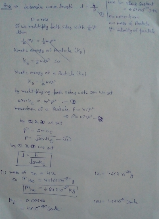 667-e P=mv 4t we than kinetic, eegd of Awhde (kg) kirshe cengy ofaRatide ke R 4
