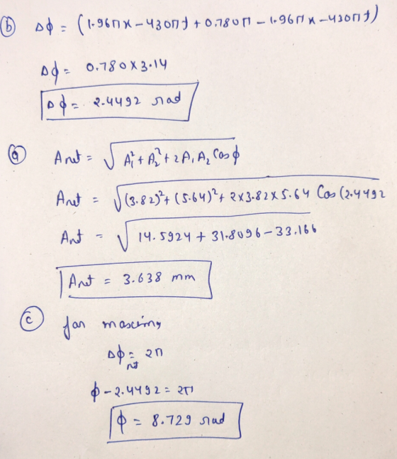 = (1-960X-4300 +0,78011 - 1.96MX-4300$) D 6 od= 0.780x3.14 PO = 2.4492 soad Anet = S Ait Aht 2A, A, las & Anet - 13.8297 (564