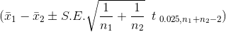 (21 - 22 S.E.V - + - V ni n2 t 0.025,71 +92-2)