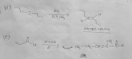 Na 9; 9 м troons alkene NaOH д есем, с-сна ін