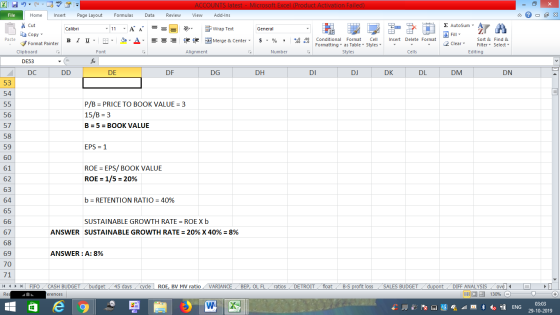 ACCOUNTS latest - Microsoft Excel (Product Activation Failed) View Add-Ins - 2x Dr File Home Insert Page Layout Formulas Data