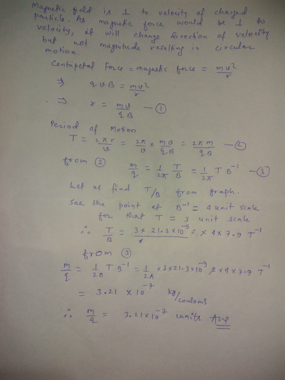 mane ficti aap is ㅗ to velocity of cha c ton wond be velocity/ il will change Q: rech,on o mobon Canh See fou point ap- B-=