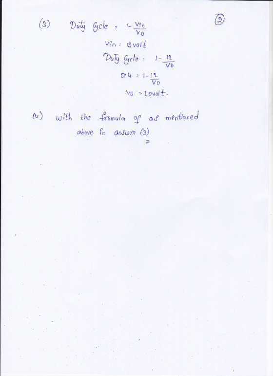 9 vpn: 19 volt VD V o (u) with the famula or of mentioned above f anw (3) 2