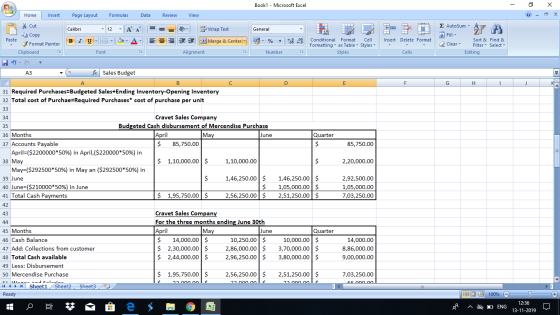 Book1 - Microsoft Excel - X Home Insert Page Layout Formulas Data Review View * Cut Copy = = = Calibri BI U - - 12 - A À - >-
