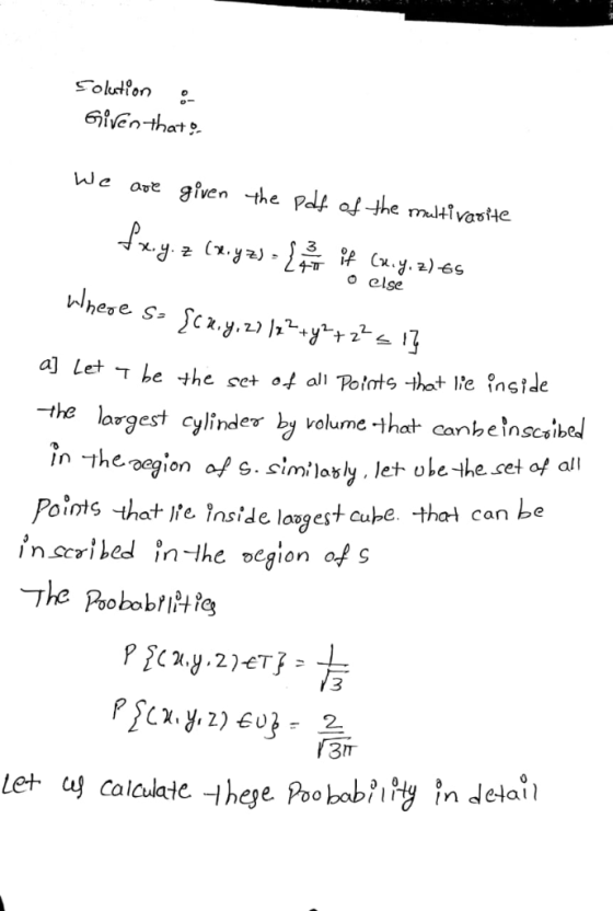 Soltio- Je art gven the pelhe mtvasHe 3 X.너. 군 se the largest eylinde volume that canbeinscsibel in Theoegion of s. siole the