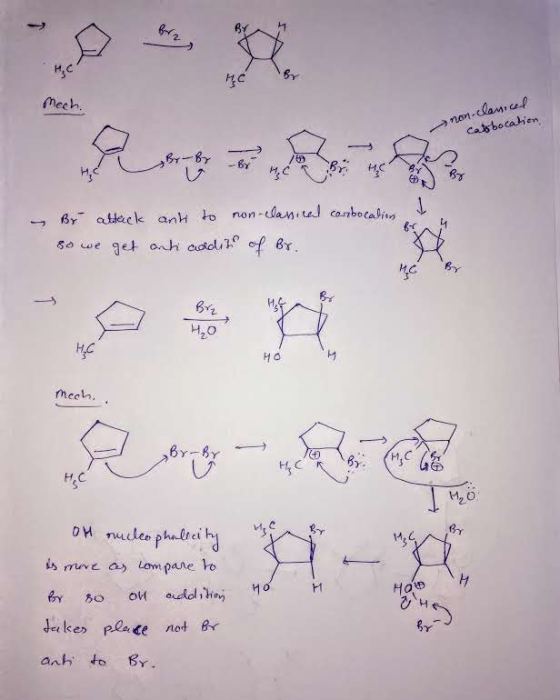 Mech. non-clanical catsbocation, C . BY BY By-B - BY 40 HCS 1 - Br attack and to non-classical combocation so we get anti add