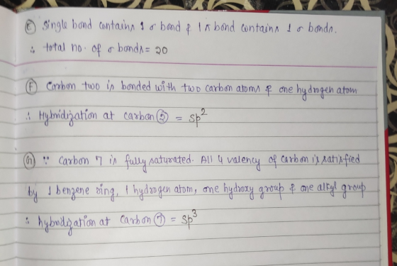 ① single bond contains as bond & labond contains to banda. i total no. of a bonds= 20 0 Carbon two in bonded with two carbon