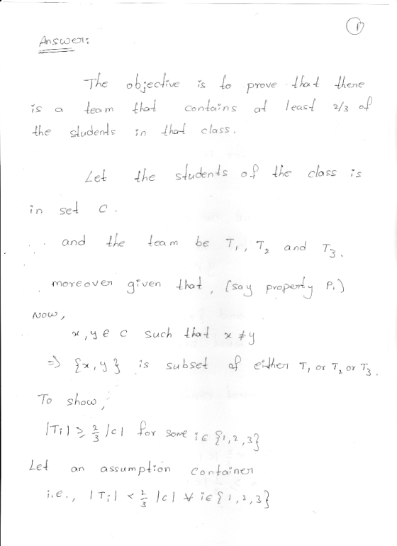 Anscoe Theobecvlo prove hot hene Contorns a S O ea m the sludends tho lass e class s e Stucen in Se and the leam be T,, T, an