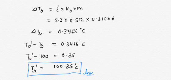 Оть = ixk, Уm - 2-2 o-S12. x 0 - 3 05 6 Дт. = 03yer с Tь - Тъ = озчіс с - 100 = с. 35 - 109-352)