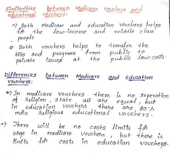 between Medicare Similarities edvcational vovchers: vouehers and Medlicare and educatton vovchers helps and 7Both forthe peop