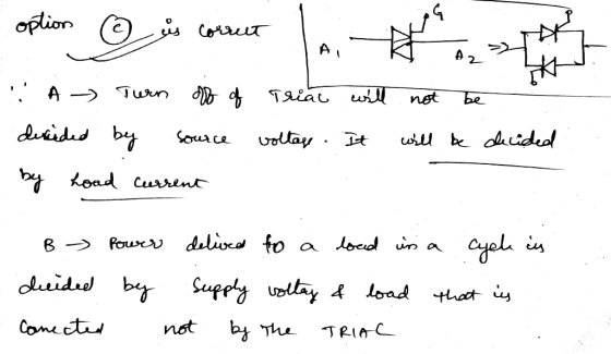 option is Correut not be deided by voltay . It Source cosll be dicided by Load Curent Pourr delivcd fo a locd in a cyela is d