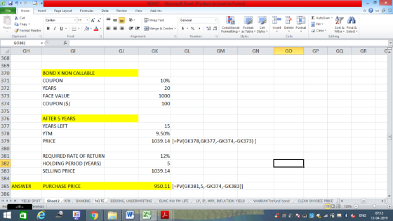 File Home ert Page Layout Formulas Data Review V 義Cut ta copy. Format Painter Add-Ins Σ AutoSum , Calibri General Fill В า 프